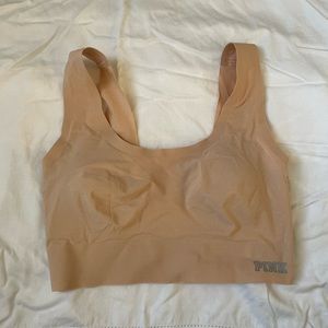 PINK seamless edge bralette